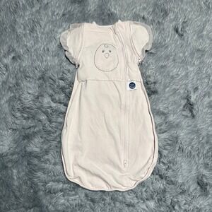 Nested Bean Zen One Transitional Swaddle Sleepsack Light Pink Baby 0-3 months